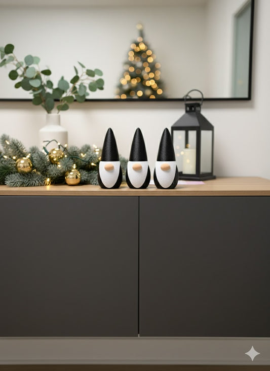 Juego de 3 lihava tonttu